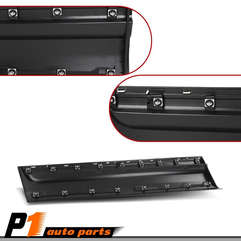 Fit For 11-15 Ford Explorer Front Passenger Side Lower Door Molding matte black gallery