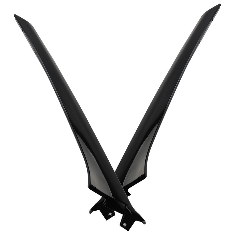 For 12-19 Range Rover Evoque Driver+Passenger Wind Shield A Pillar Trim Molding gallery