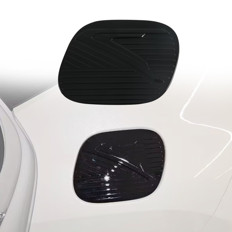 for Kia Seltos 2026-2027 Glossy Black Oil Fuel Tank Cap Decorative Cover Trim