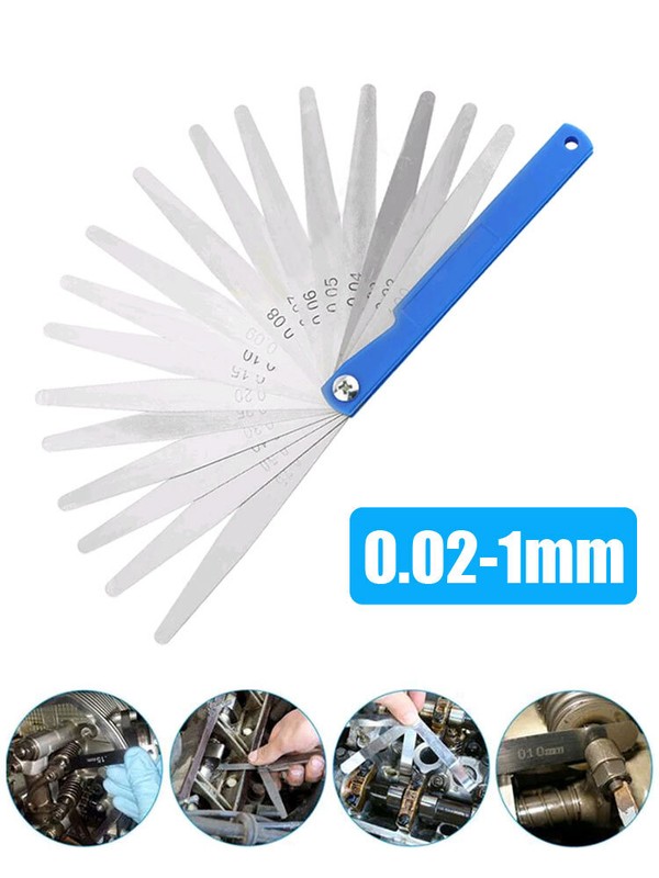 0.02-1mm Thickness Gaps Metric Feeler Gauge Measure Tool Valve Foliage of Valve