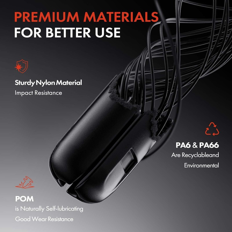 50x 7.1mm Nylon Trim Panel Retainer Molding Fastener Single Head for Ford Taurus gallery