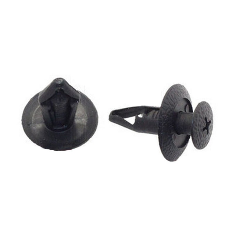 100Pcs/Set Bumper Clips Car Hole Plastic Screw Rivets Fastener Fender Push Pin gallery