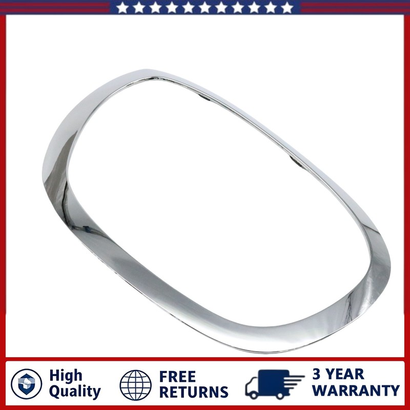 FOR MINI F60 COUNTRYMAN CHROME RIGHT HEADLIGHT RING TRIM SURROUND 51137388118