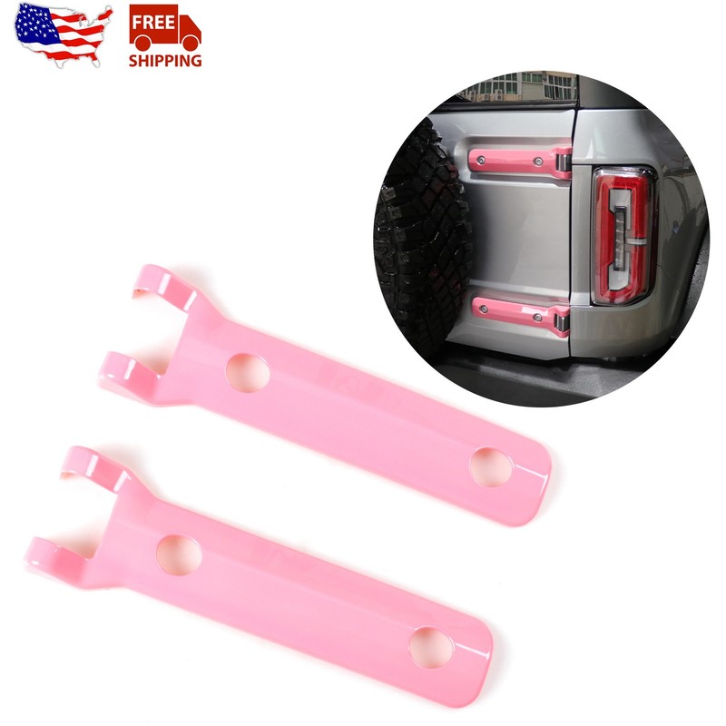 Pink Trim Kit Decor Covers Exterior for Ford Bronco 2021+ 2/4 Doors Accessories