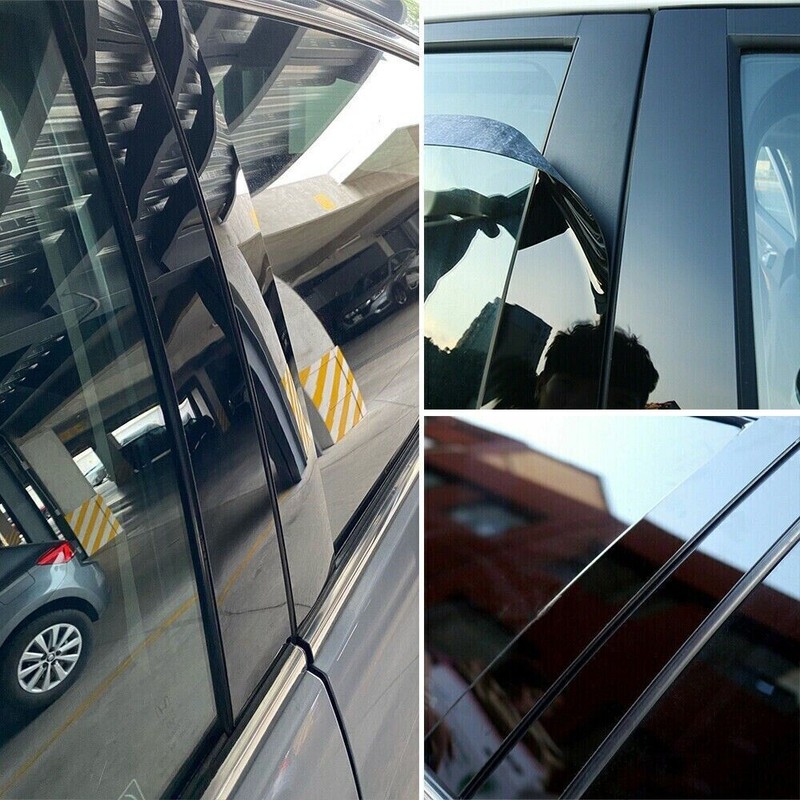 10x Pillar Posts Door Side Window Trim Decal Cover For Chevrolet Cruze 2011-2015 gallery