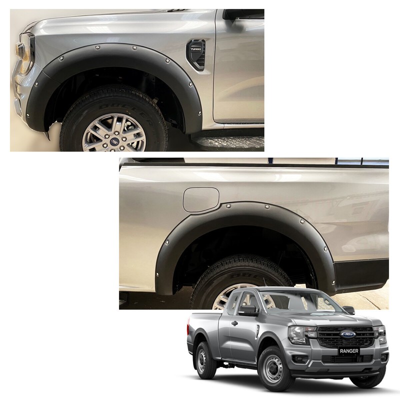 Fender Flares Arch (V.10) (6 inches) Fits Ford Ranger XL Next Gen 2023 – 2024