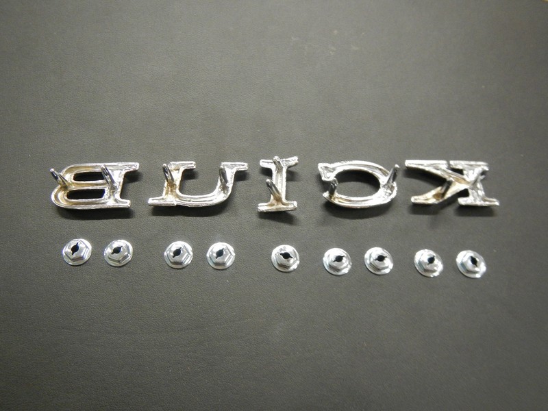 1964 Buick LeSabre Wildcat Electra 225 Hood Letters "BUICK" Front Letters 64 NEW gallery