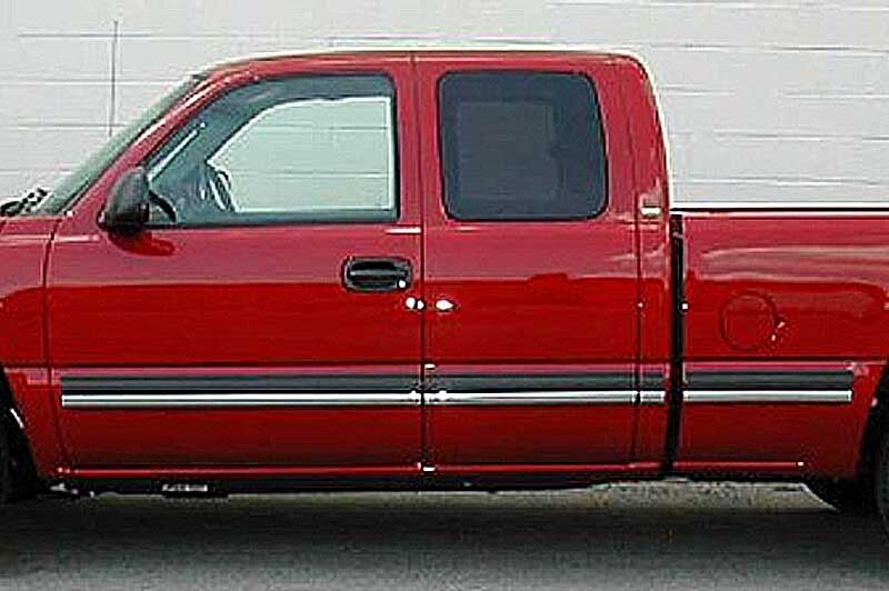 Chevy Silverado 2003-2006 Body Side Moldings Factory Style 4 3/16″ x 19 Ft