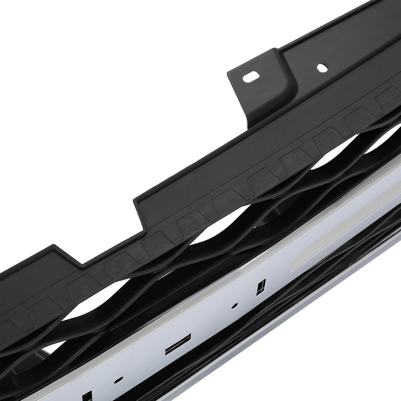 For Silverado/Sierra 2500 3500 HD 11-14 Chrome Front Grille Black Mesh Stlye gallery