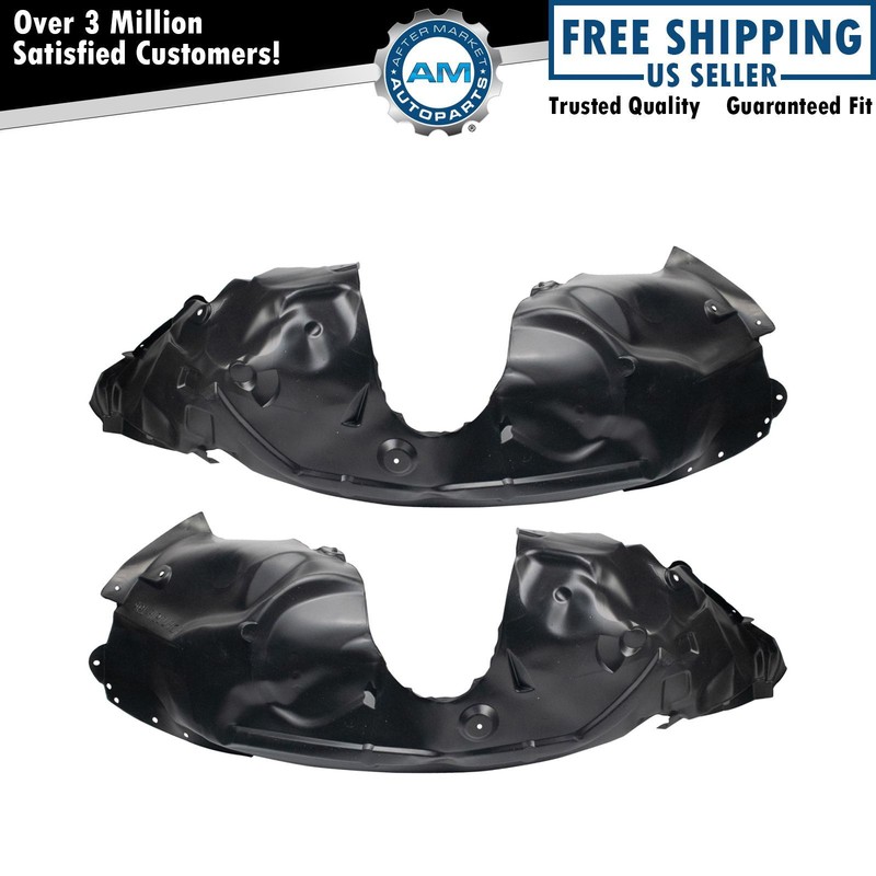 Front Inner Fender Liner Set For 2017-2019 Ford Fusion FO1248179 FO1249179