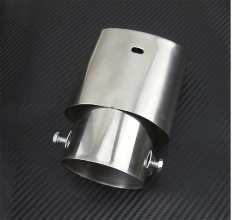 145mm Chrome Stainless Steel Exhaust Pipe Trim For 1.8-2.2 T gallery