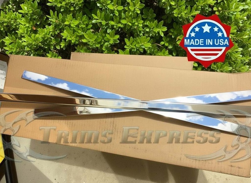 12-2019 Volkswagen Passat Lower Body Side Molding Trim Stainless Accent 1 1/4" gallery