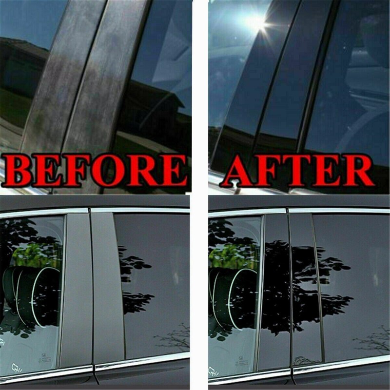 Gloss Black Pillar Posts Fit For Dodge Ram 1500 2500 3500 09-18 Door Trim Cover gallery
