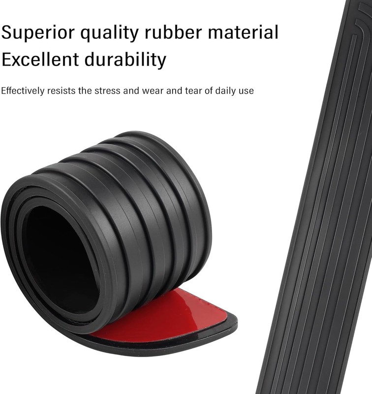 For Subaru Forester 1.6inch Car Door Sill Step Protector Threshold Strip Rubber gallery