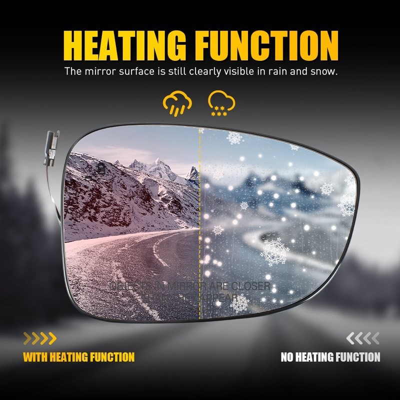 Exteriors View Mirror Glass Heated W/ Blind Spot For 2018-2022 Honda Accord Left gallery