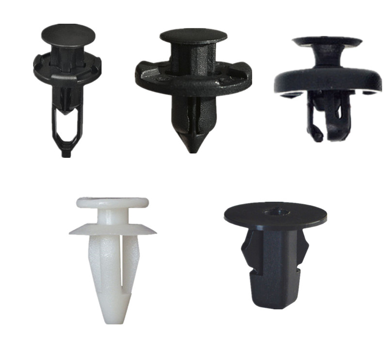 100PCS Car Fasteners Trim Panel Clips Bumper Fender Push Pin Rivets For Toyota gallery