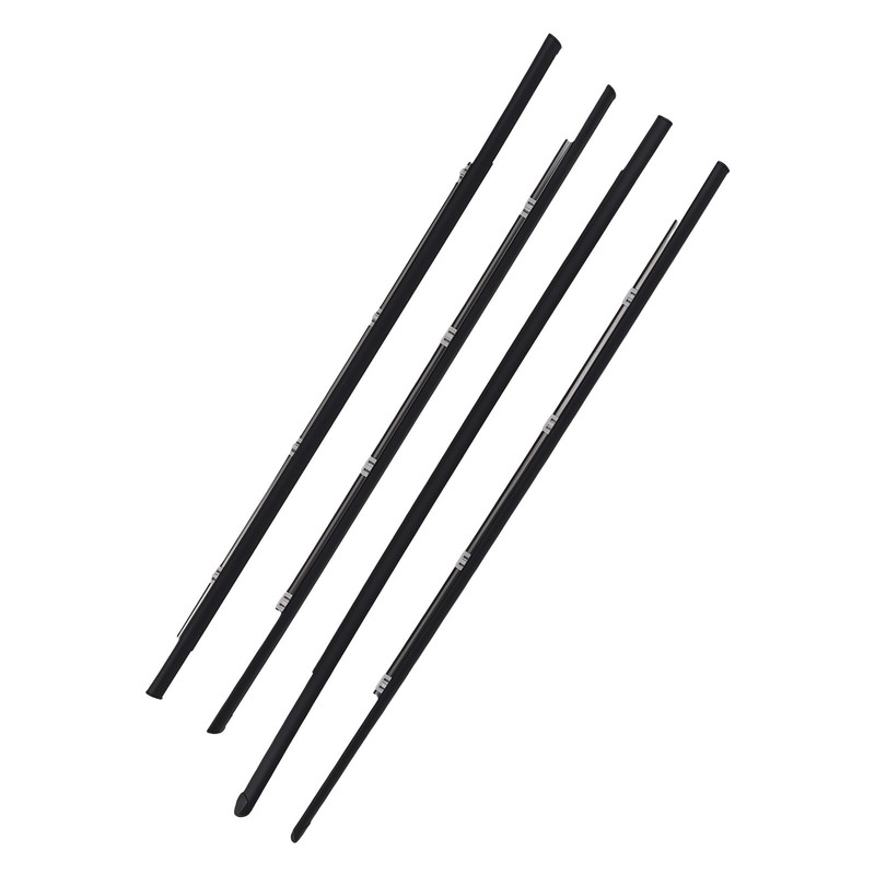 4X Door Weatherstrip Moulding Trim for Honda Civic Sedan 1992-1995 72450-SR4-003 gallery