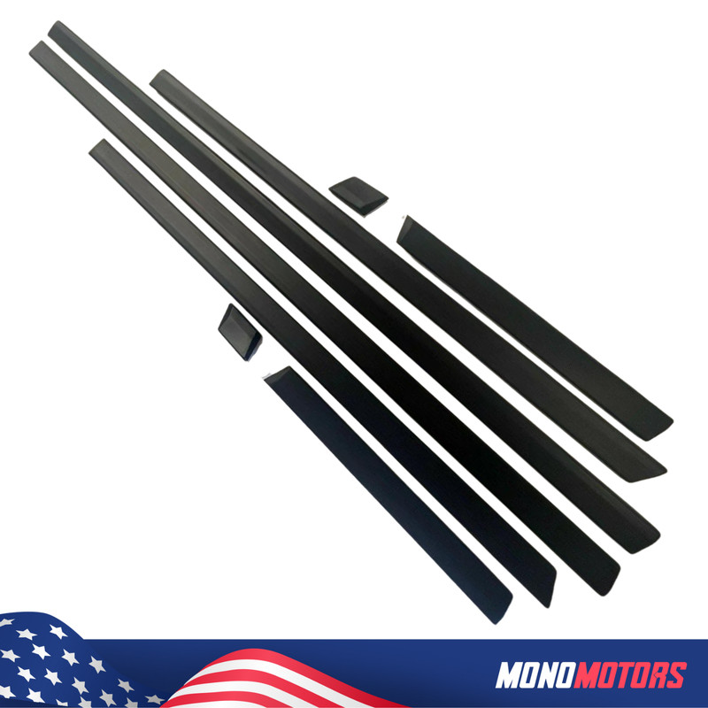 BODY SIDE MOULDING TRIM For BMW E34 DOOR IMPACT SEDAN SERIES FREE FAST SHIPPING gallery