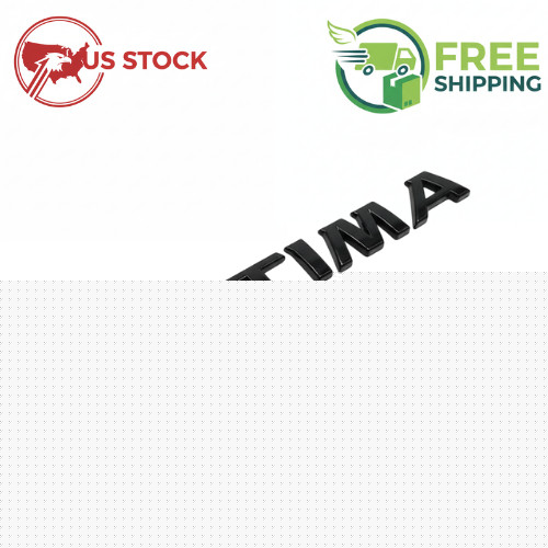 NISSAN ALTIMA 2018-2021 GLOSS BLACK MIDNIGHT EDITION REAR HATCH BADGE LETTERING