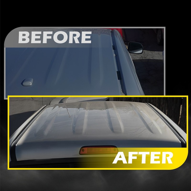 2x Black Roof Top Trim Molding Seal Left & Right Side For 2005-15 Toyota Tacoma gallery
