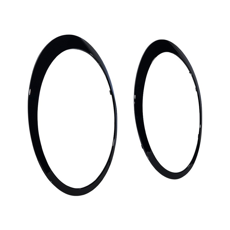 For 2007-2013 Mini Cooper R56 R57 R58 R59 Headlight Tail Light Trim Ring Black gallery