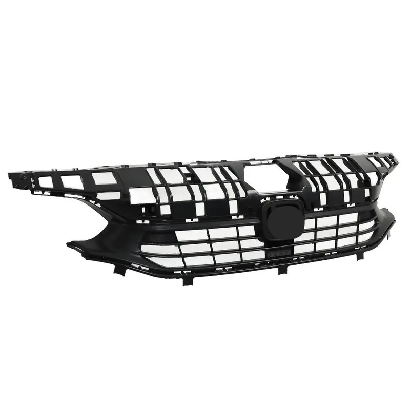 Fit Honda Civic 2022-2024 Front Bumper Upper+Lower Grille W/Eyelid Molding Trim gallery