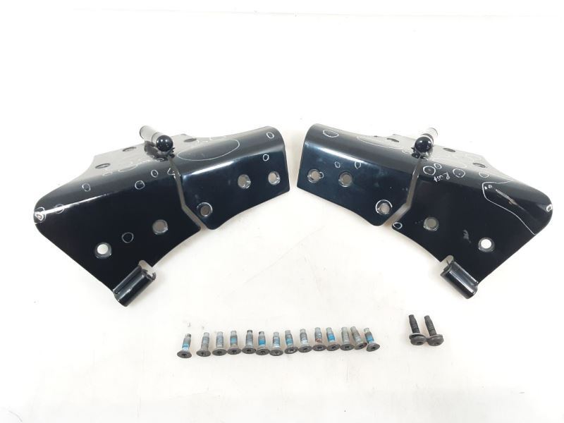Jeep TJ Wrangler Windshield Hinges PX8 Black 1997 2002 2003 2004 2005 2006 74881 gallery