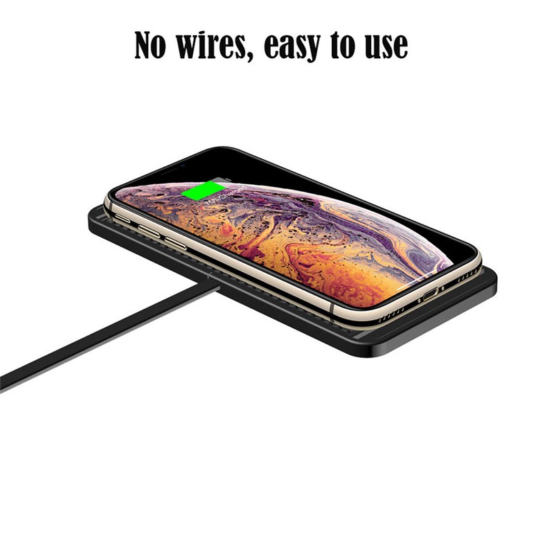 Car Fast Charger Pad Dashboard Mat Holder Stand Charging Mat Auto Accessories gallery