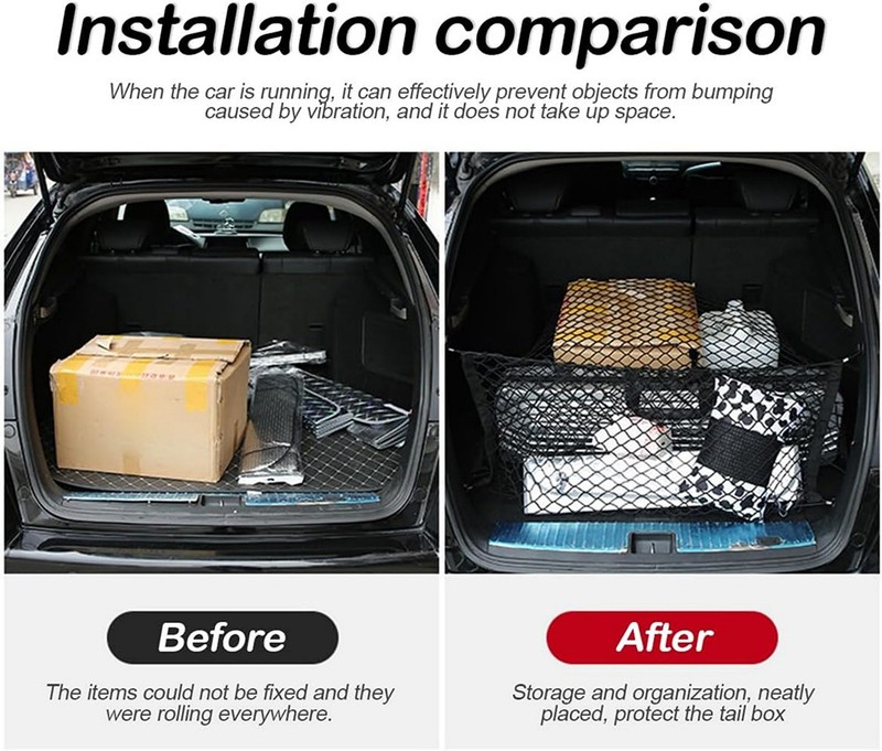 Rear Trunk Envelope Style Cargo Net for VOLKSWAGEN VW ATLAS 2018-2026 Brand New gallery