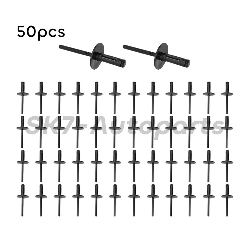 For 51777171004 BMW X2 2019-2022 Nylon Blind Rivet 50 Pieces 51717002953 gallery