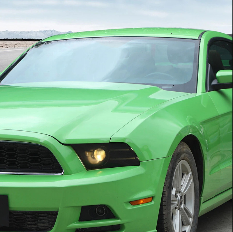 Car Front Headlight Light Lamp Decor Cover Accessories For Ford Mustang 10-14 gallery