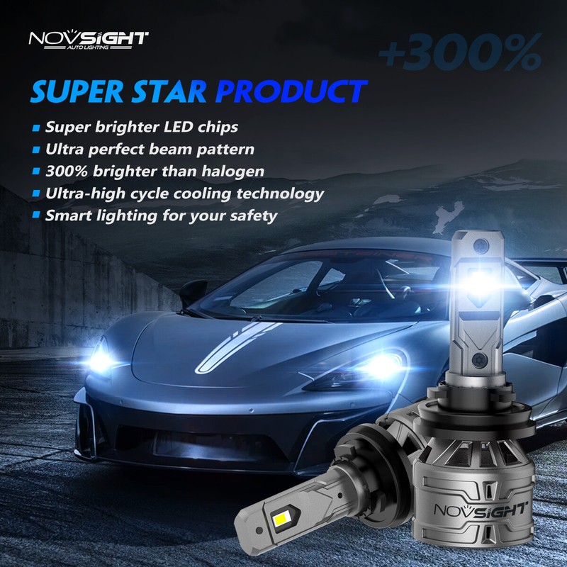 For TOYOTA CAMRY 2007 - 2023 H11 LED Headlight Bulbs Kit Low Beams 13000LM 2pcs gallery
