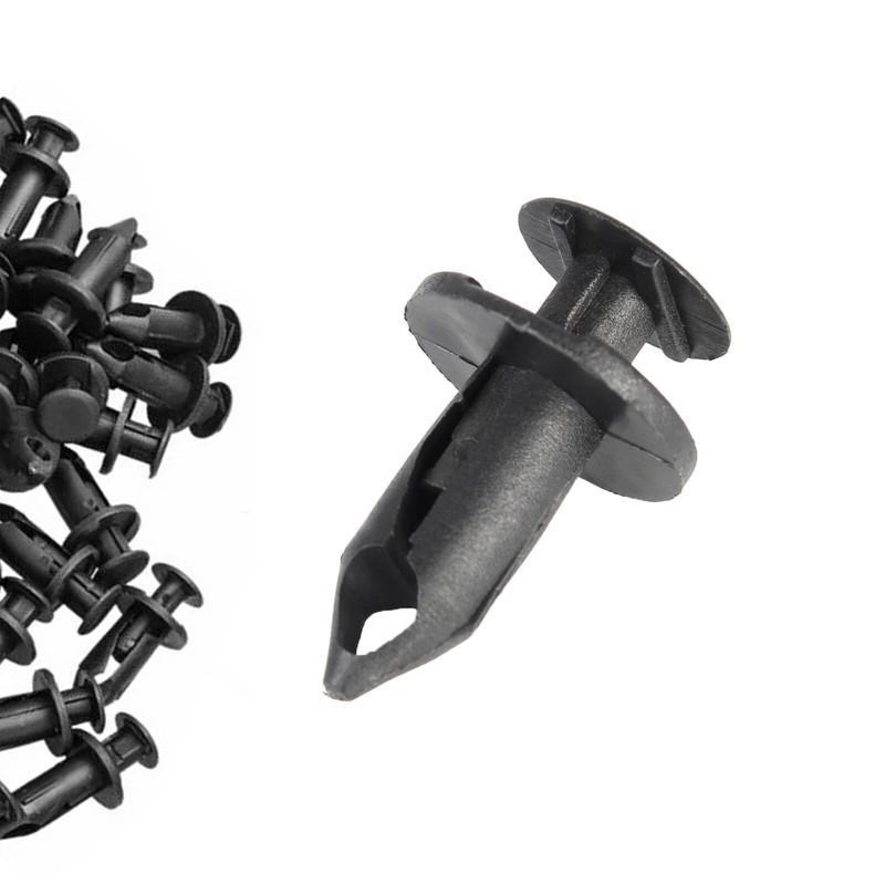 100pcs Retainer Fastener Rivets Clips for Ford N807389S Fits 8mm Hole 1039463