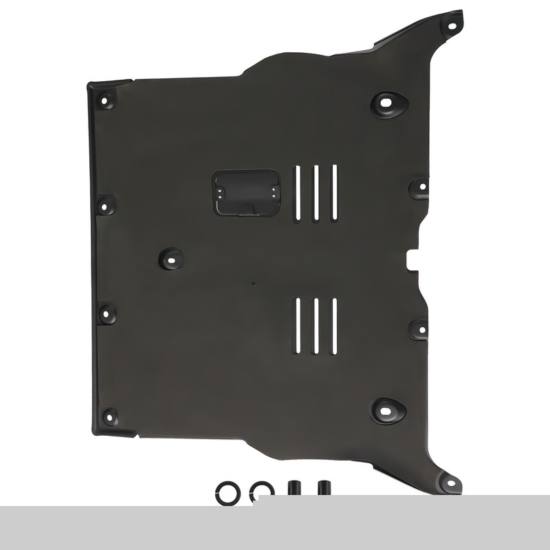 Black Front Skid Plate Under Engine Guard Cover For Tesla Model 3 2017-2023 New