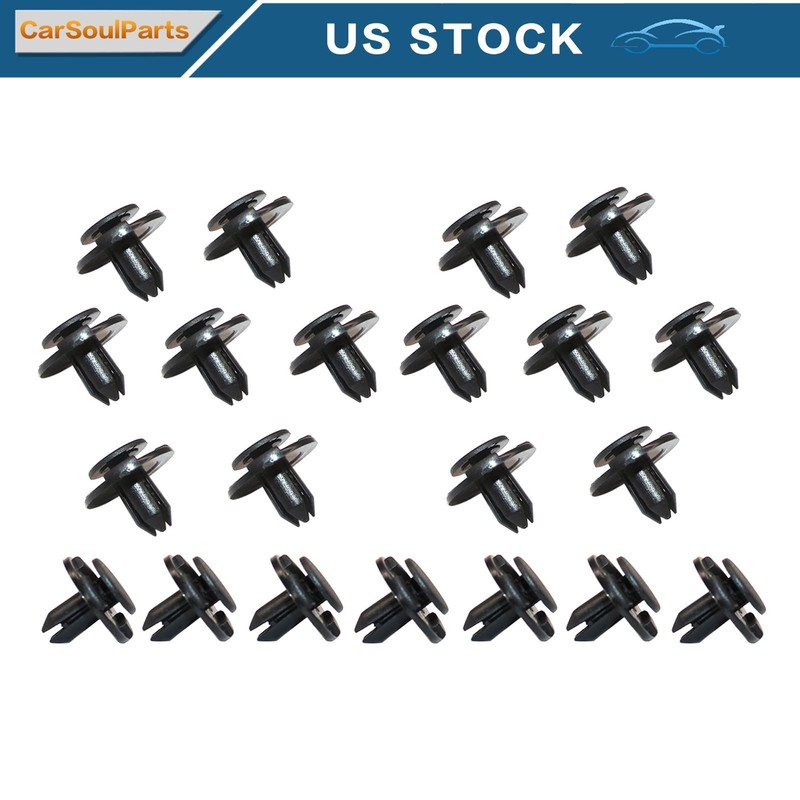 New 20x For Nissan 2003-2021 01553-05933 Rocker Fender Liner Moulding Clip