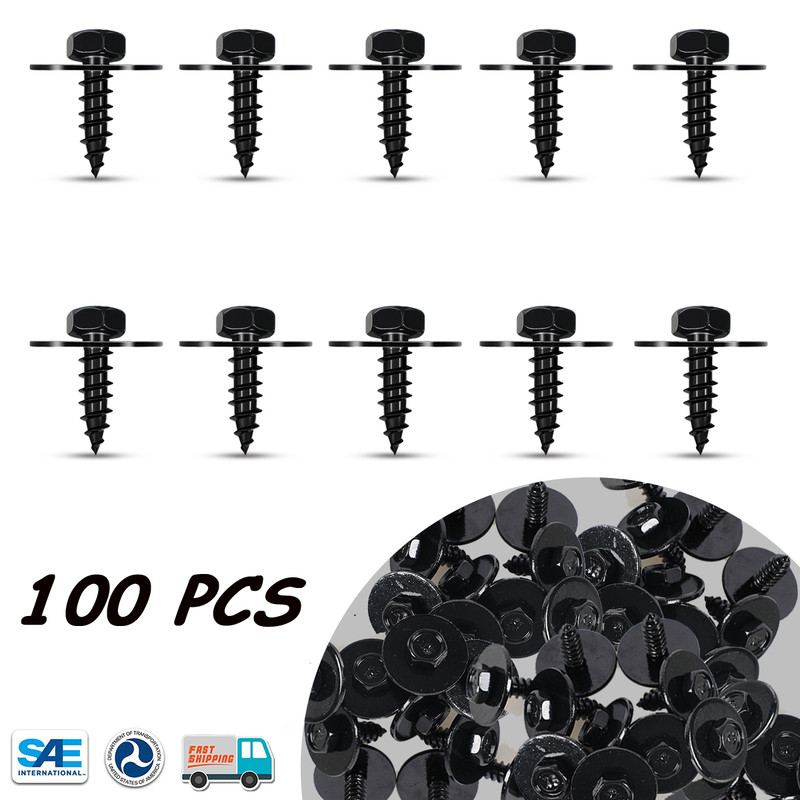 100PCS Retainer Clip Fastener – Compatible BMW 3 Series E90/E92/E93 & 1 Series