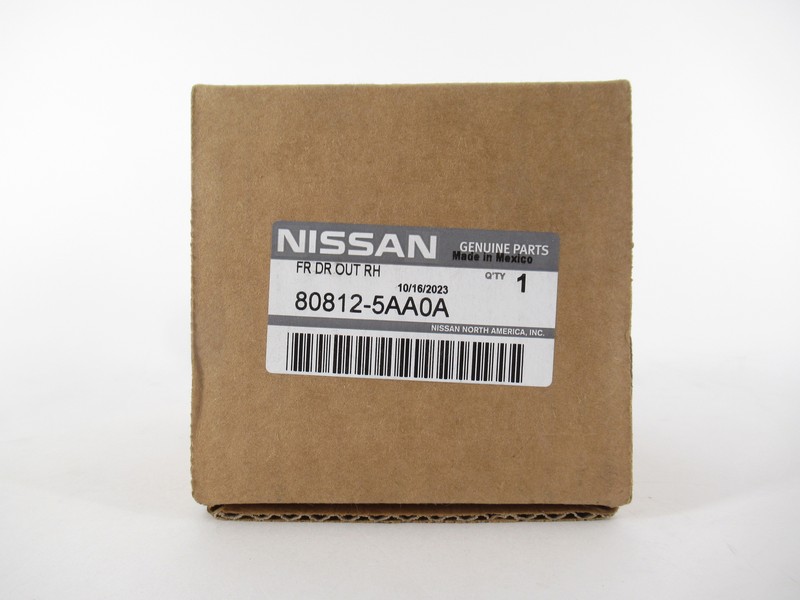 Genuine OEM Nissan 80812-5AA0A Passenger RH Front Black Out Tape 2015-21 Murano