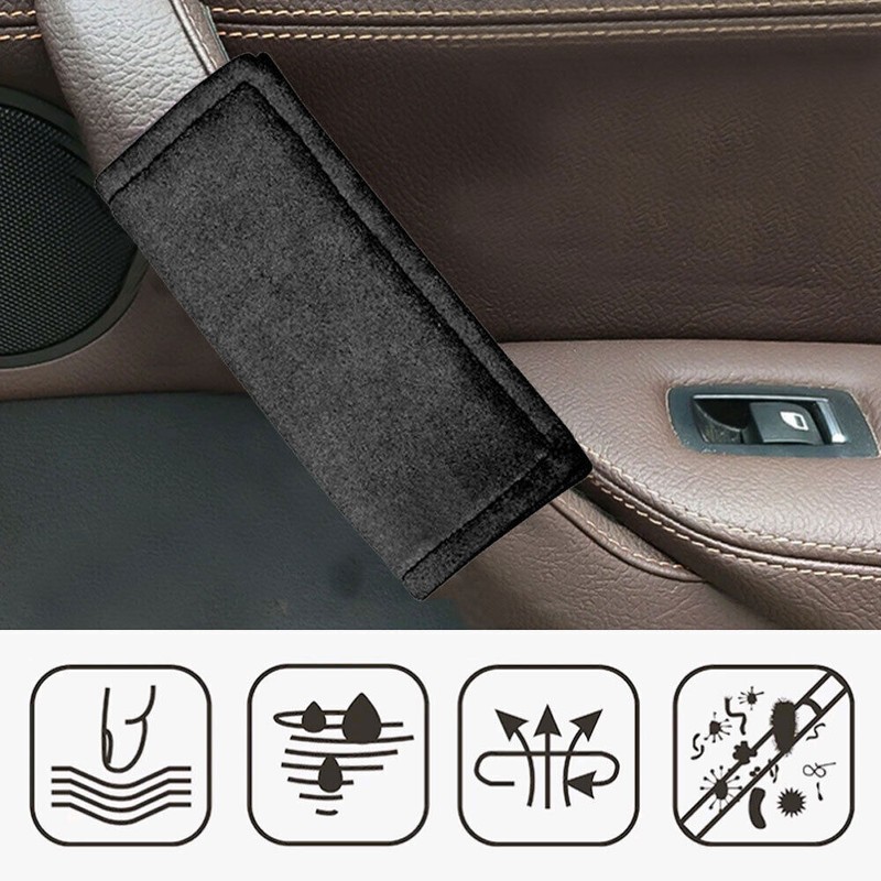 4x Car Door Handle Cover Roof Handrail Armrest Handle Protector Accessories gallery
