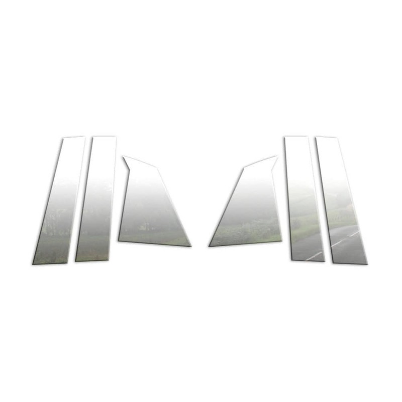 Chrome Pillar Post Covers for 2016-2022 Chevrolet Malibu 6 Pieces