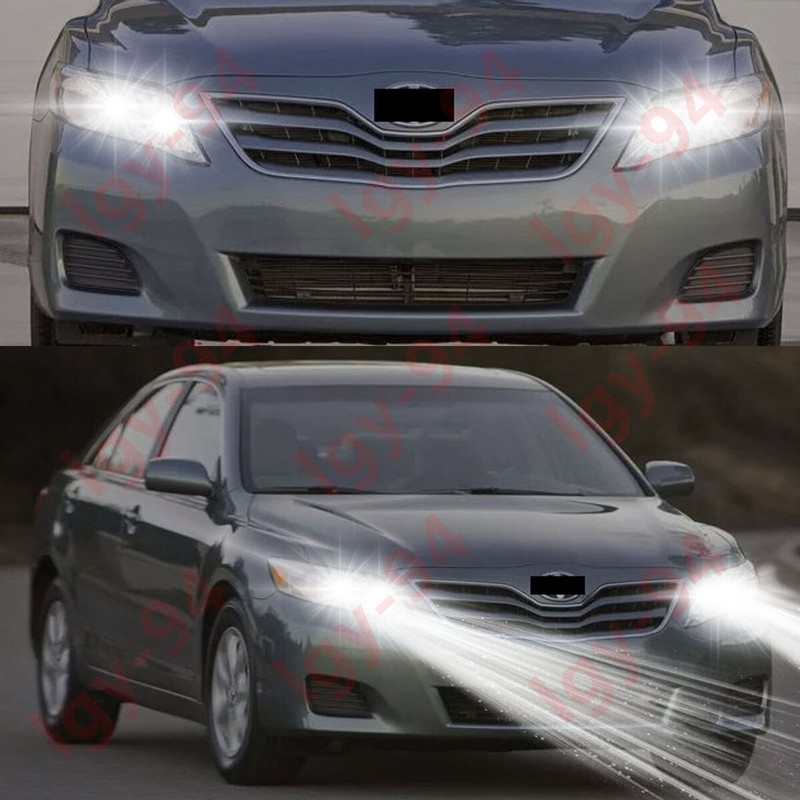 For Toyota Camry 2007-2018 – 4PC 6000K LED Headlight Bulb High Beam Low Beam Kit