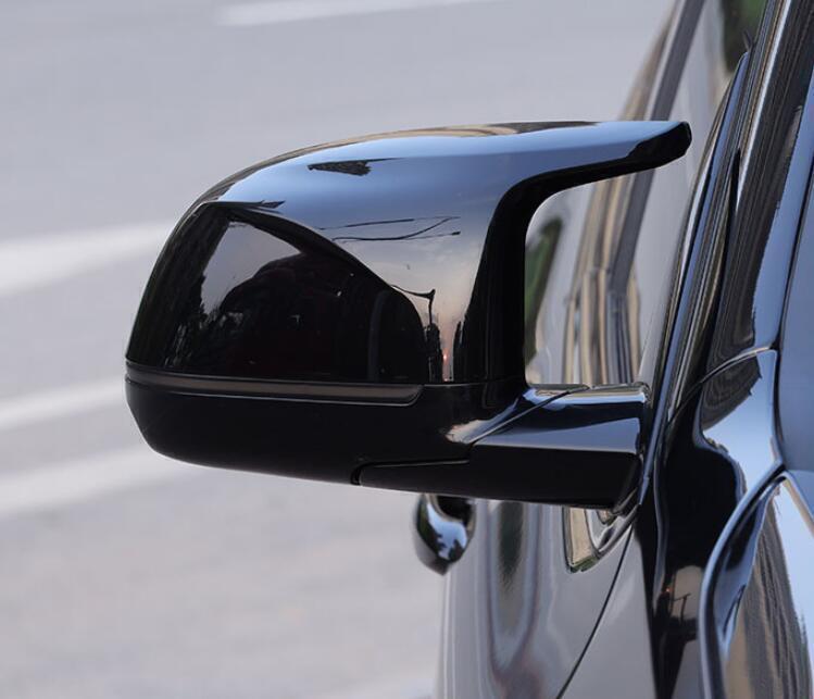 For BMW X3 X4 X5 18-21 Gloss Black Rearview Mirror Side Cover Trim Accessories gallery