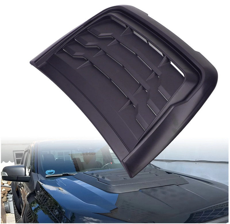 Car Exterior Decorative Air Flow Intake Hood Scoop Vent Bonnet Cover Modified gallery