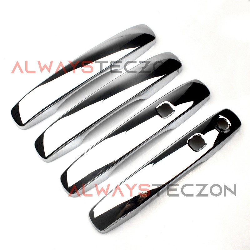 Chrome Door Handle Cover Trim w/ Smart Keyholes for Ford Ranger 2024 2025 gallery