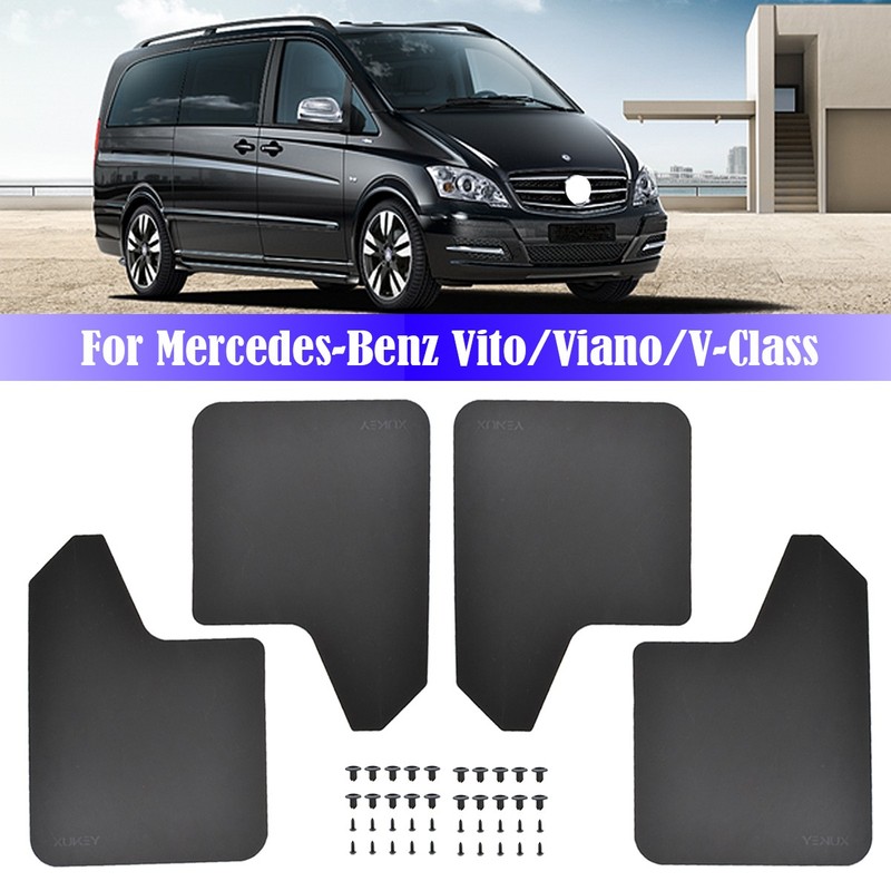 Set Splash Guards Mud Flaps For Mercedes Benz C E Class Sedan Wagon W205
